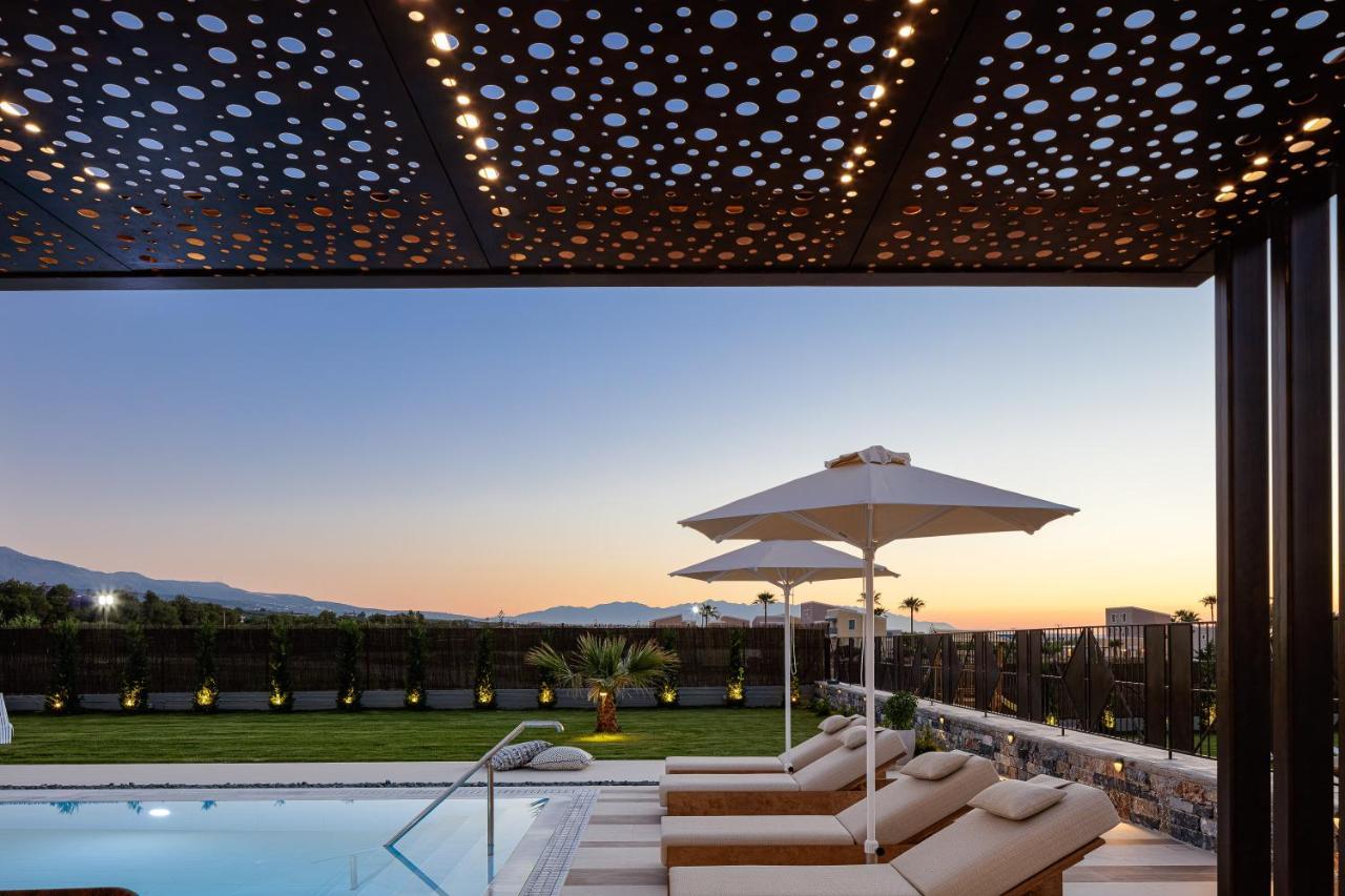 Terrazzo Luxury Villas Pigianos Kampos  外观 照片