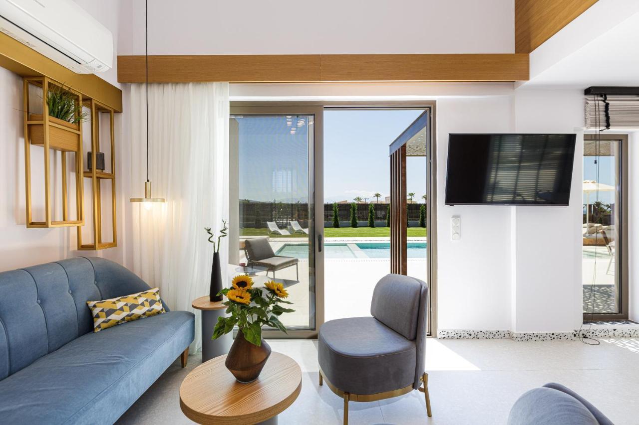 Terrazzo Luxury Villas Pigianos Kampos  外观 照片
