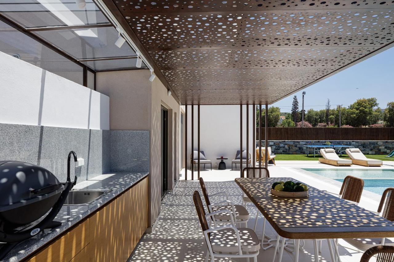 Terrazzo Luxury Villas Pigianos Kampos  外观 照片