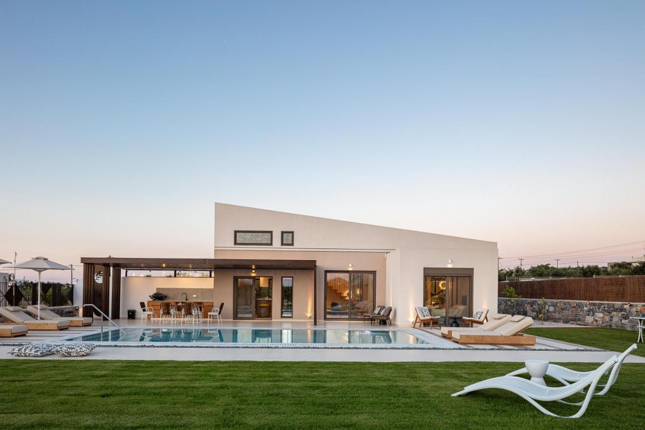 Terrazzo Luxury Villas Pigianos Kampos  外观 照片
