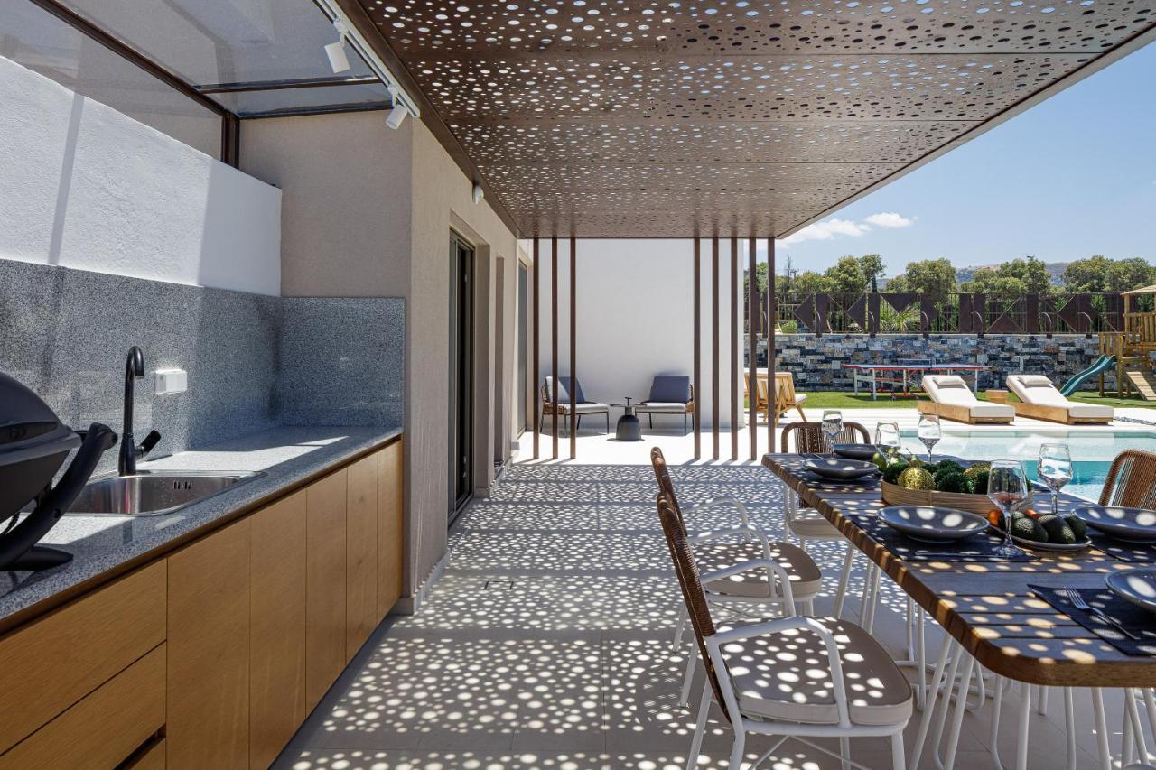 Terrazzo Luxury Villas Pigianos Kampos  外观 照片