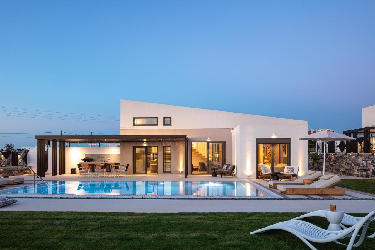 Terrazzo Luxury Villas Pigianos Kampos  外观 照片