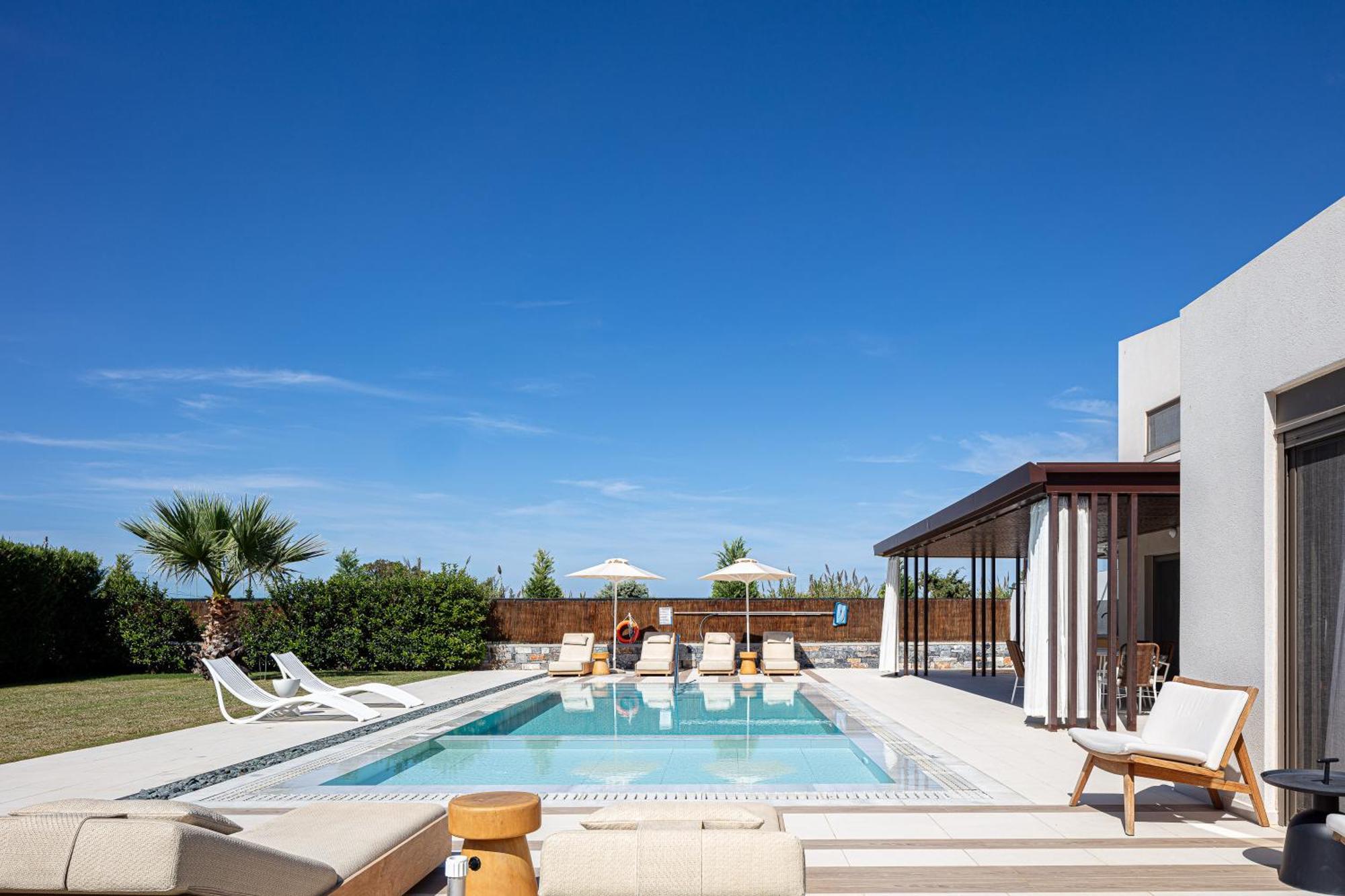 Terrazzo Luxury Villas Pigianos Kampos  外观 照片