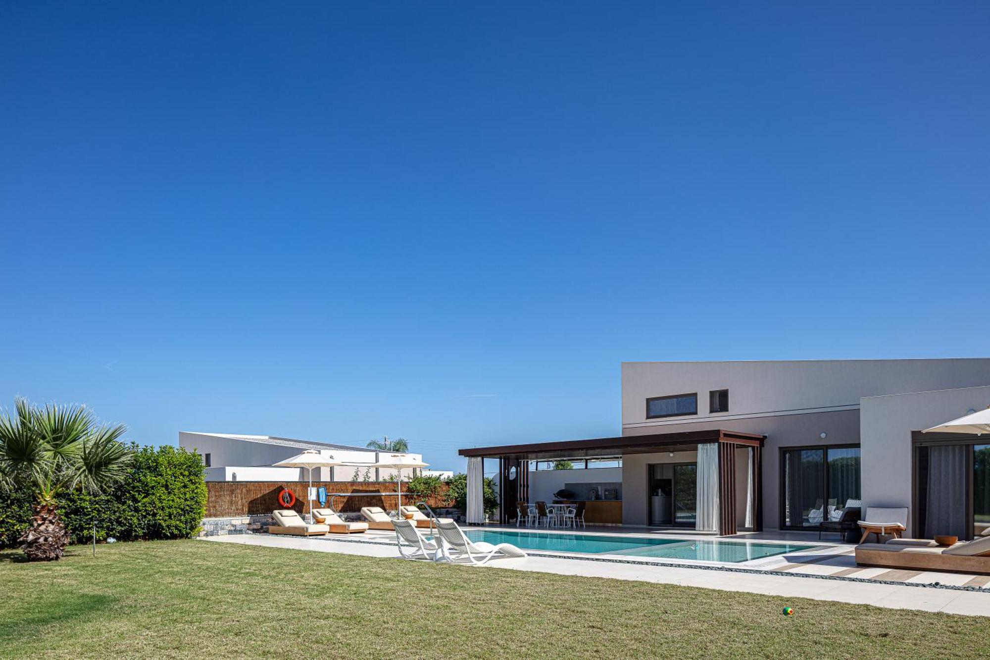 Terrazzo Luxury Villas Pigianos Kampos  外观 照片