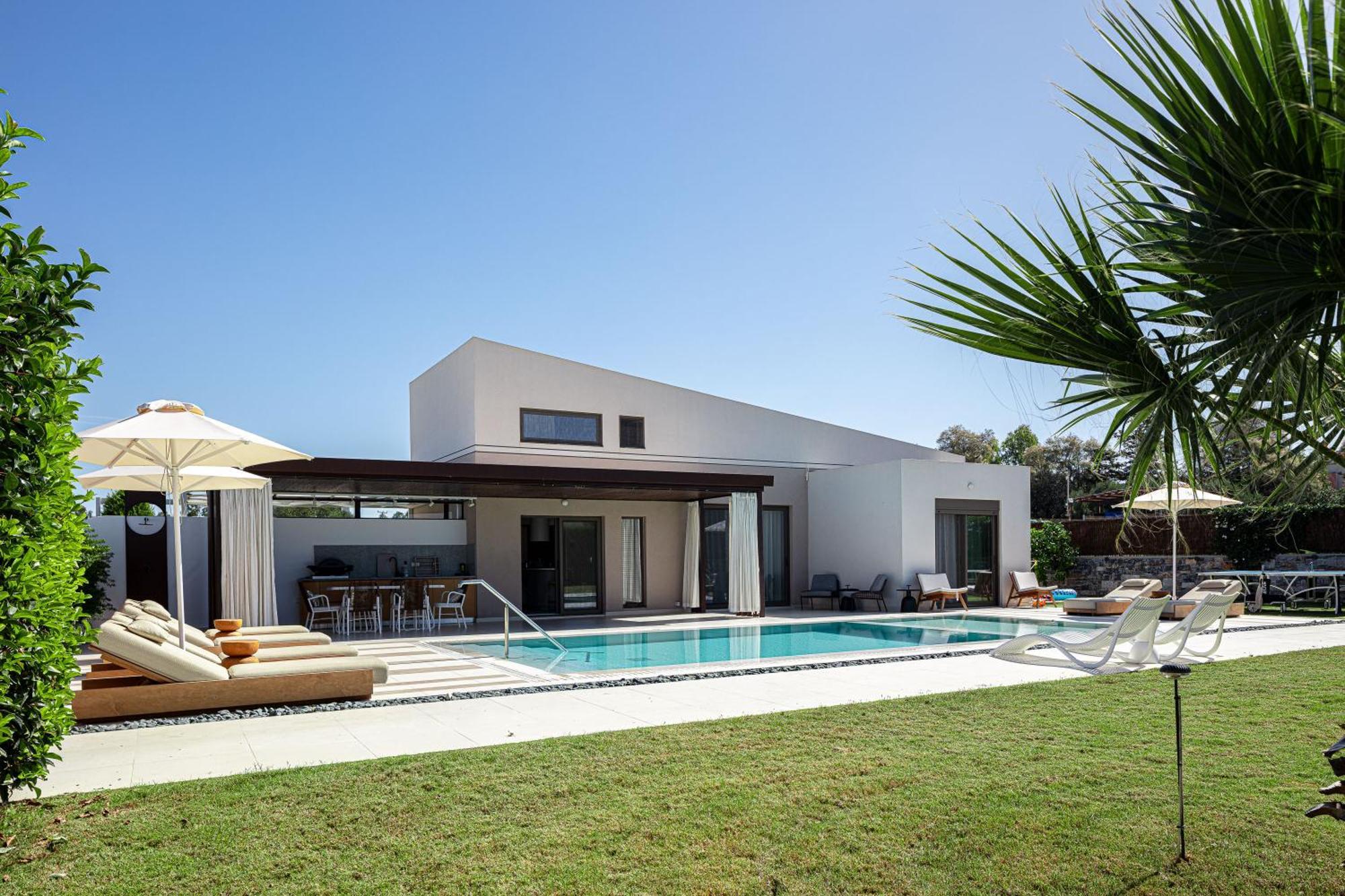 Terrazzo Luxury Villas Pigianos Kampos  外观 照片