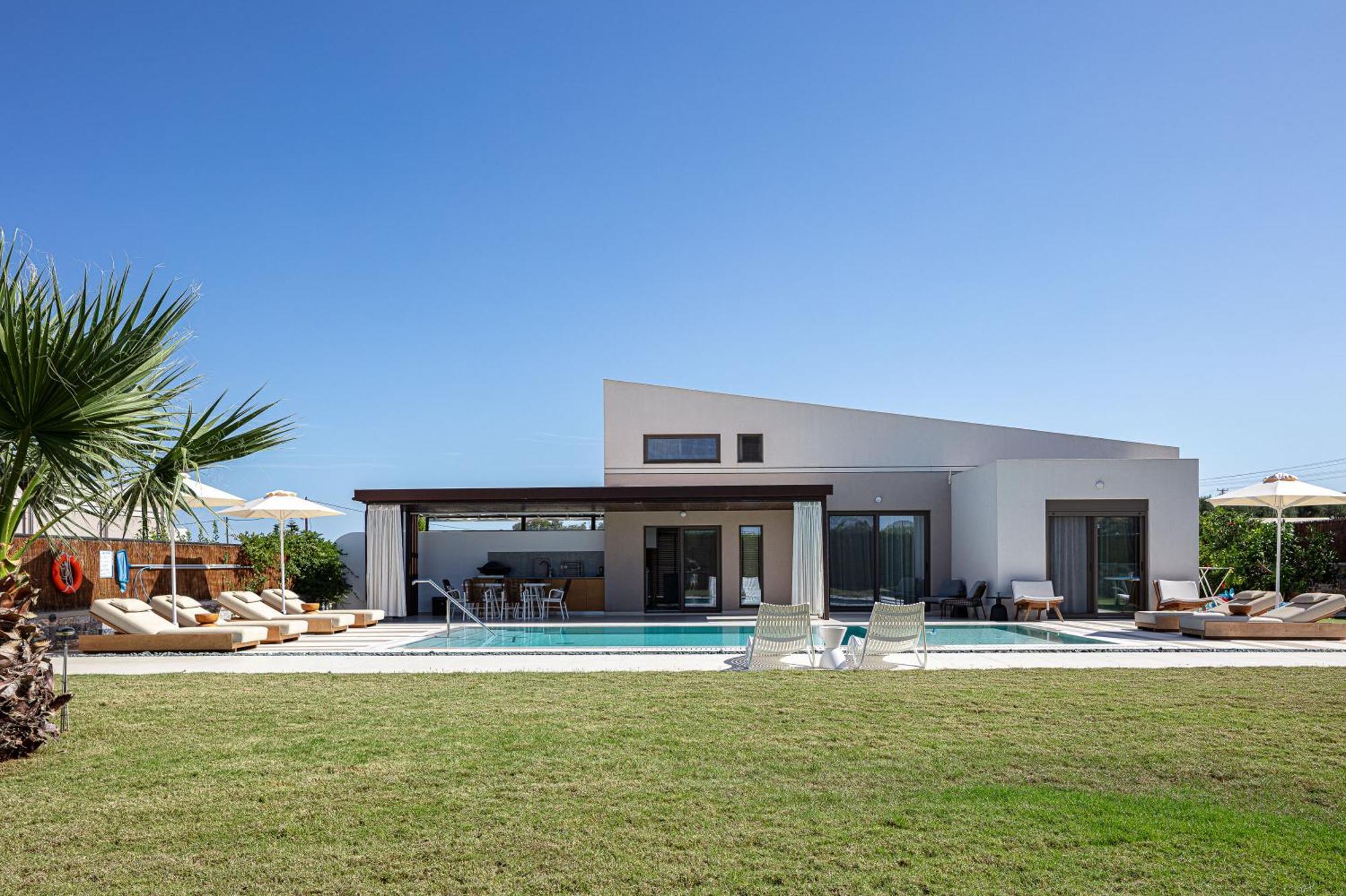 Terrazzo Luxury Villas Pigianos Kampos  外观 照片
